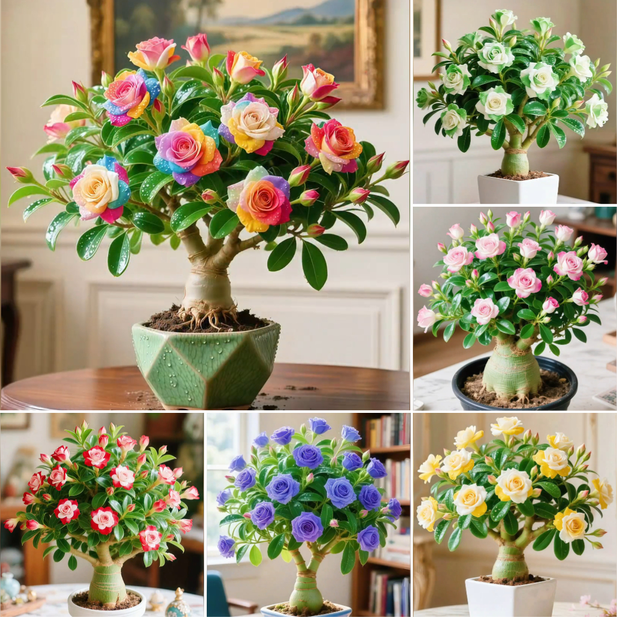 🌵 Rosa do Deserto – Flores Exóticas, Beleza Sem Esforço! 🌺