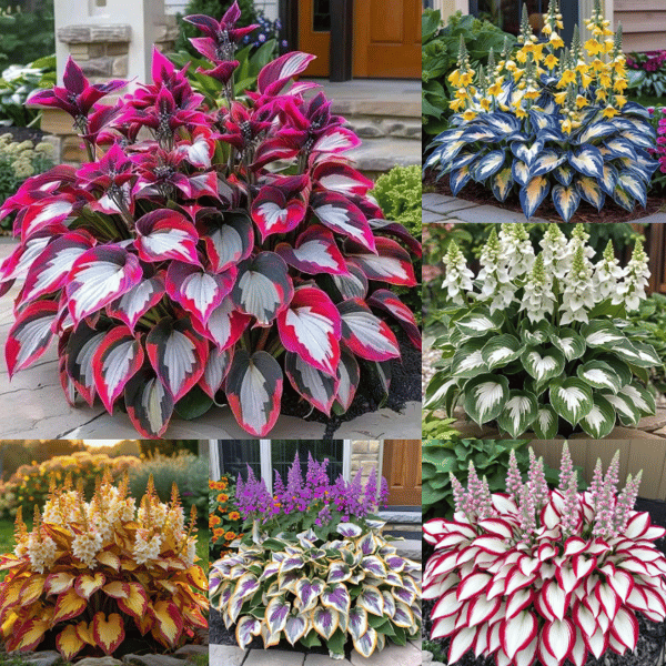🔥🔥Sementes de Hosta Premium Raras🌿Planta Tolerante à Sombra