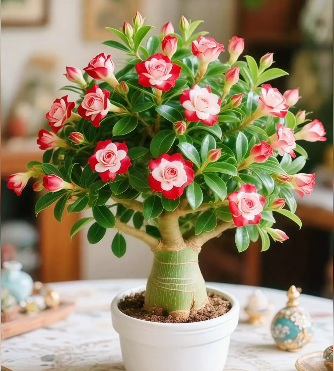 🌵 Rosa do Deserto – Flores Exóticas, Beleza Sem Esforço! 🌺