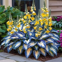 🔥🔥Sementes de Hosta Premium Raras🌿Planta Tolerante à Sombra